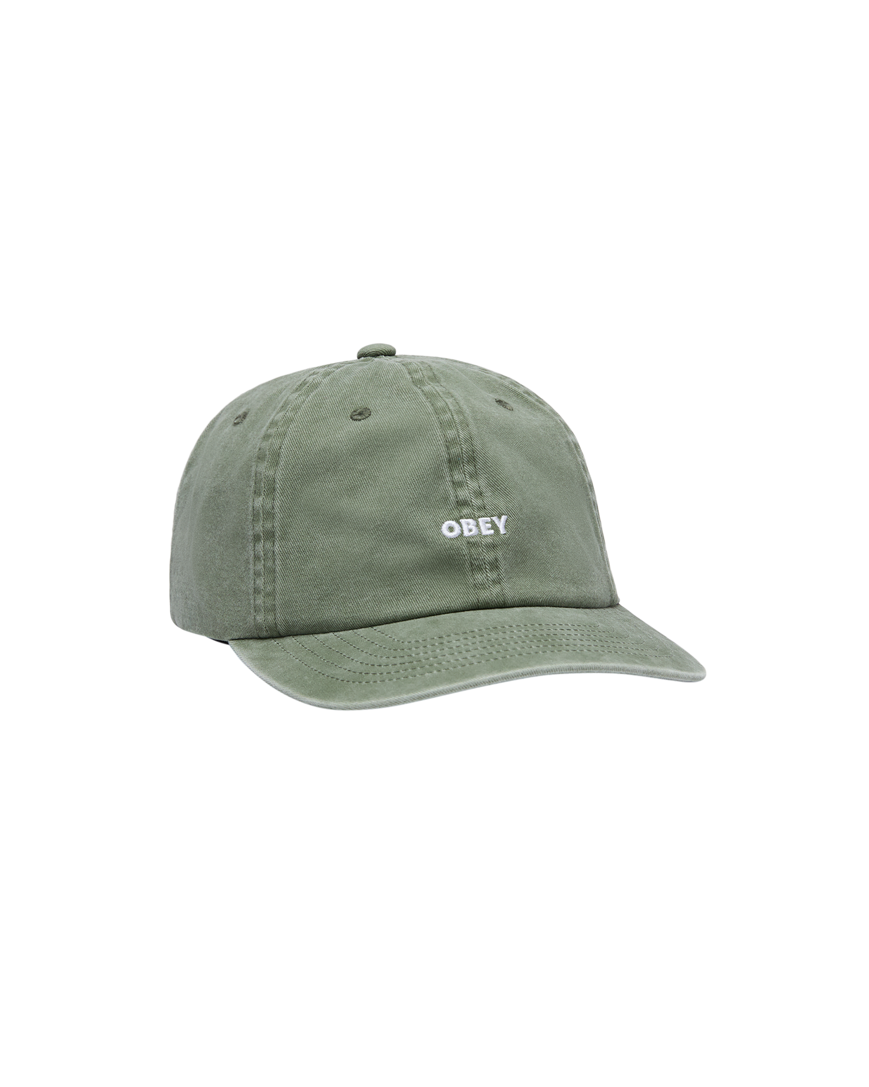 Obey Pigment 6 Panel SB Cap Oliv Unisex Mütze grün